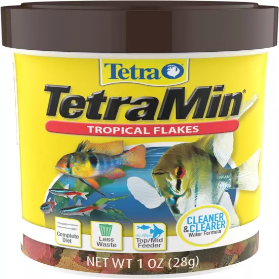 Nutritionally Balanced Tropical Flake Food for Tropical Fish