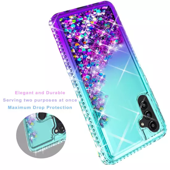 For Samsung Galaxy A14 5G A03S S20 S21 FE A54 A13 A42 A02S Case Phone + Glass