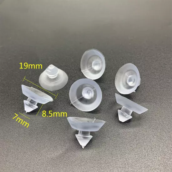 Thumb Screw Sucker Suction Cups 13/17/18/20/30mm PVC Rubber Glass Suckers