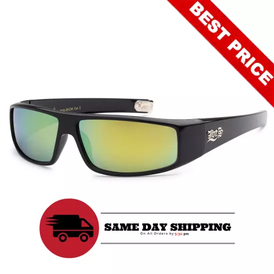 LOCS Hardcore Gangster Sunglasses Classic Lowrider Biker Cholo Designer Eyewear