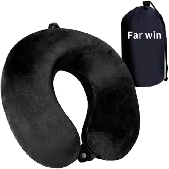 Travel Pillow,100% Pure Memory Foam U Shaped Neck Pillow,Super Lightweight Porta