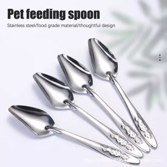 Small Bird Feeder Spoon Food Grade Thickened For Baby Bird Feeding Supplies