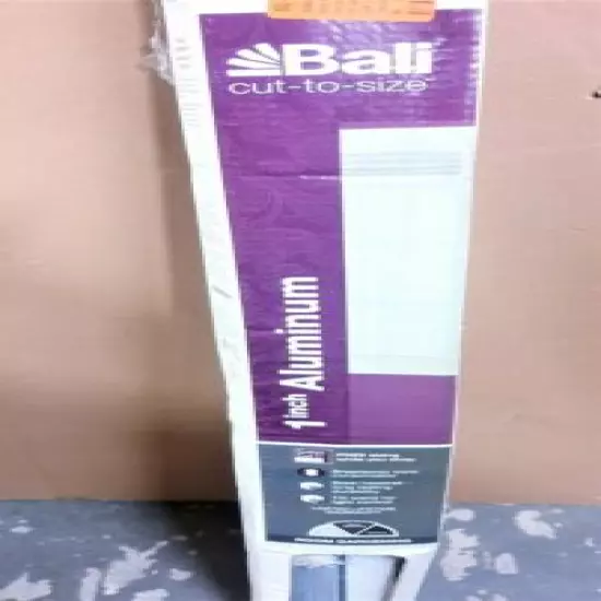 Bali Today White Cordless 1 in. Room Darkening Aluminum Blind 33 7/8" W X 72"L