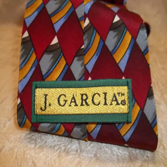 Jerry J Garcia Men's Tie Silk Necktie Collectors Clockworks Collection Eight