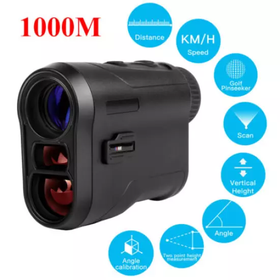 600M 1000M Laser Rangefinder Distance Meter Monocular Telescope for Golf Hunting