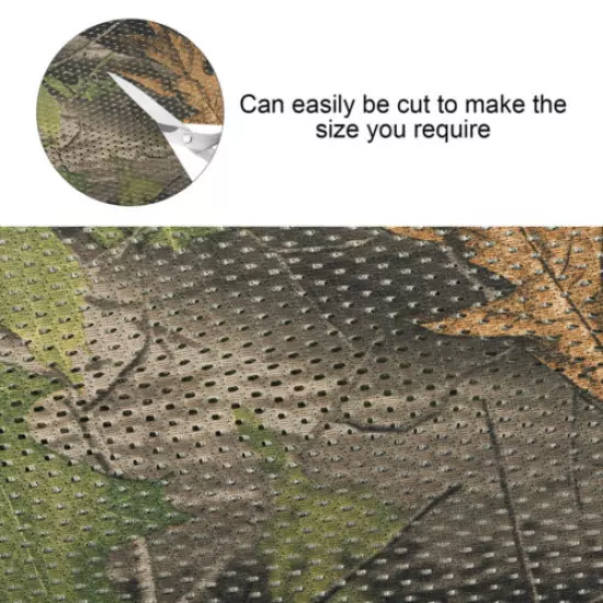 75D Mesh Fabric Cloth Camouflage Netting Awning Cover Shade Net DIY Decoration