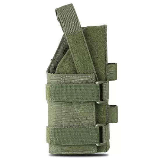 2PCS Green Tactical Airsoft Pistol Holsters Shooting Gun Carrier Storage Pouch