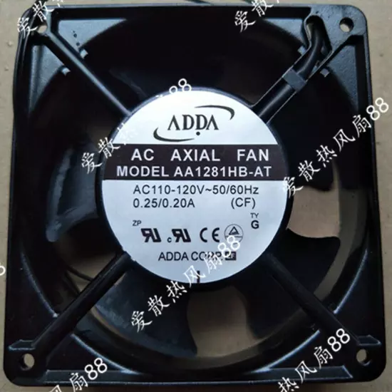 1pc new fan freeship ADDA AA1281HB-AT AA1281HB-AW 12CM 110V