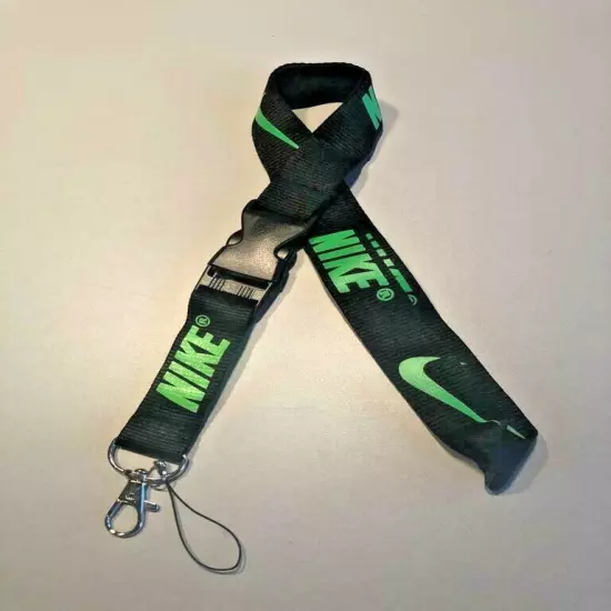 Nike Lanyard Detachable Keychain Badge ID Holder Phone Strap Multi Color