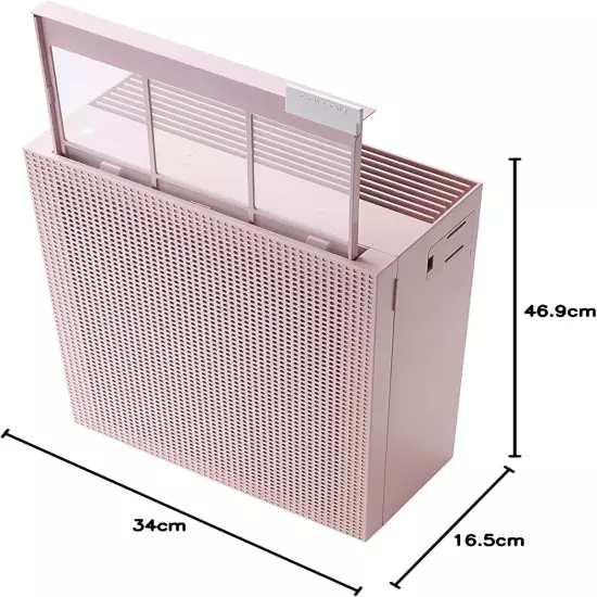 AIRMEGA 150 Air Purifier (Peony Pink) - Removes up to 99.999 Percent of Fine Dus