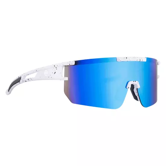 Oversized One Piece Lens Sports Shield Baseball Cycling Sunglasses Mirror