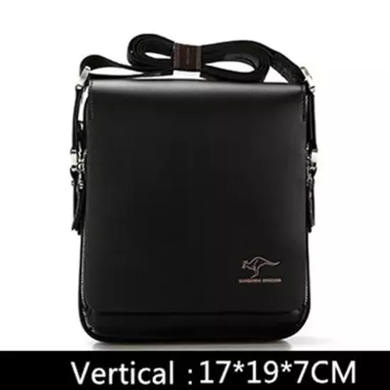 New Arrived Luxury Brand Men'S Messenger Bag Vintage PU Leather Shoulder Bag Han