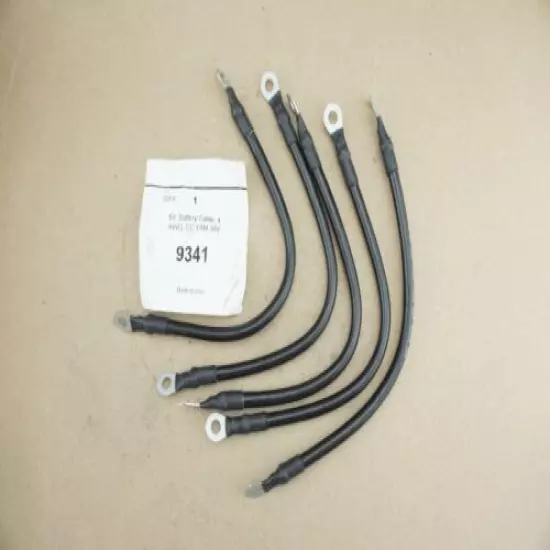 New Yamaha G2-G9 36 Volt Golf Cart #4 Gauge Battery Cable Set Ships FREE