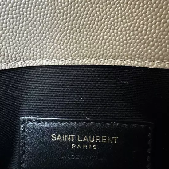 YVES SAINT LAURENT YSL Women’s Clutch Flap Medium!