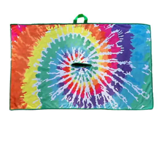 Tie Dye Tour Golf Towel