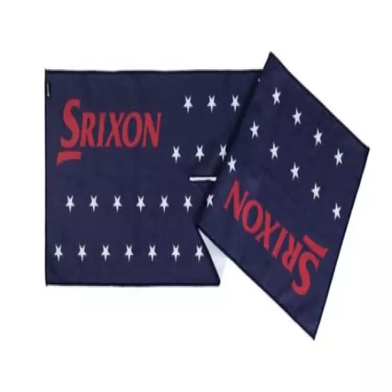 NEW Srixon Golf USA EDITION Tour Microfiber Towel - RED WHITE BLUE