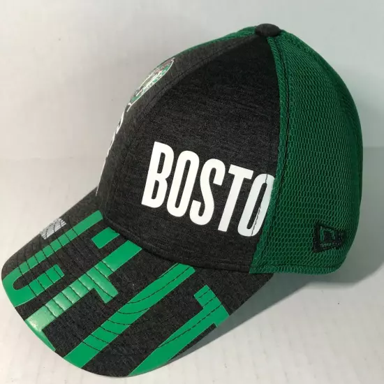 New Era Boston Celtics 39Thirty Hat Cap NBA Green Flex Fitted Medium/L Champs