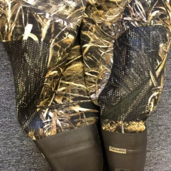 Kobuk Premium Hybrid Realtree Max-5 Camo Hunting Wader Lug Boot Sz 10 Reg 1000G