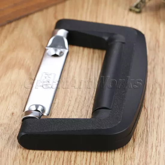 1Pc 130*64mm Luggage Suitcase Box Bar Pull Grip Durable Plastic Toolbox Handle