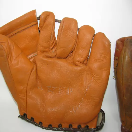 Lot 4 Vintage Baseball Gloves Royal, McKinnon, Rawlings G-250, Dubow 618