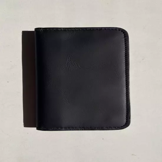 Black Leather Travel Wallet Made In Ukraine