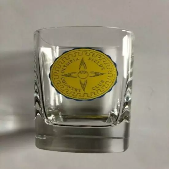 Very Rare Limited Edition Olympia Fields Country Club OFCC Golf Shot Glasses 