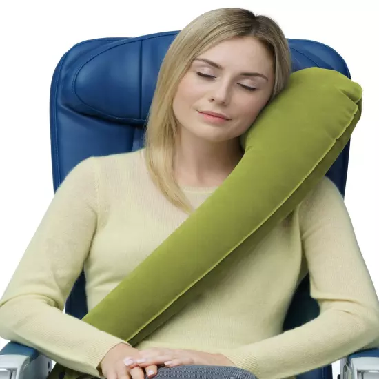 Travelrest Ultimate Inflatable Travel Body Pillow Neck Head Shoulder Support