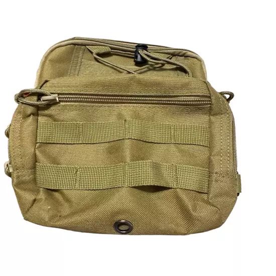 Tactical Chest Shoulder Bag Molle Crossbody Sling Backpack Outdoor Travel Hiking