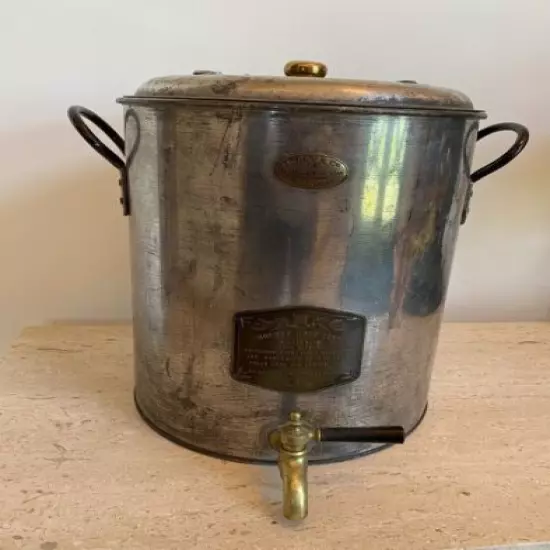 Rare 1874 Bourne Golf Club Tea Urn Made By Selby & Co. London