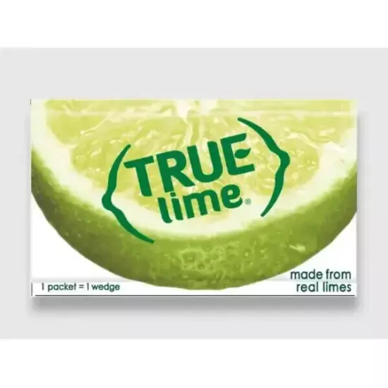 (100 Packets ) True Lime Sugar Free, On-The-Go, Caffeine Free Powdered Drink Mix