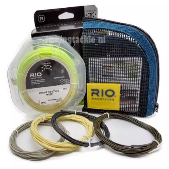 Rio InTouch Versitip Sink Tip Series Fly Line Freshwater Float w/ 4 Tips Fishing