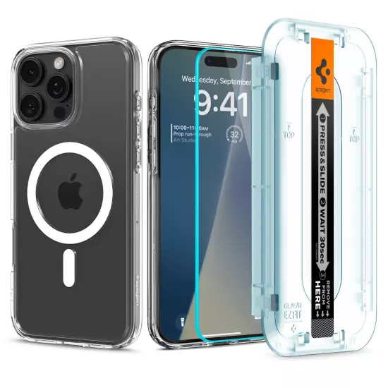 Spigen Ultra Hybrid MagFit Phone Case for iPhone 16 Pro Max/ 16 Pro/ 16 Plus/ 16