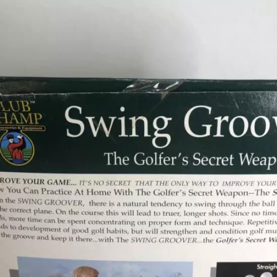 Vintage 1999 Club Champ Swing Groover Model: 9202 821 NOS Never Opened