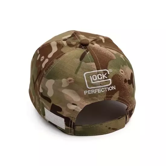 GLOCK PERFECTION HAT ONE SIZE FITS ALL TACTICAL HAT BASEBALL CAP CAMO