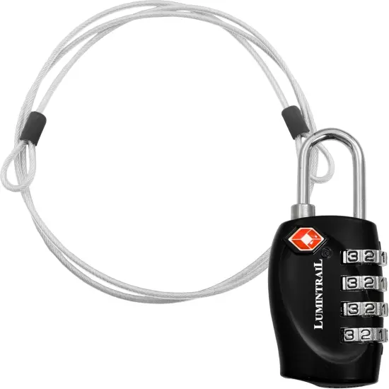 TSA Approved Locks, 4 Digit Combination Luggage Locks TSA Approved,