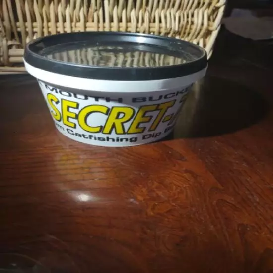 Mega Mouth Bucket Secret 7 Premium Catfishing Dip-Brand New-SHIPS N 24 HOURS