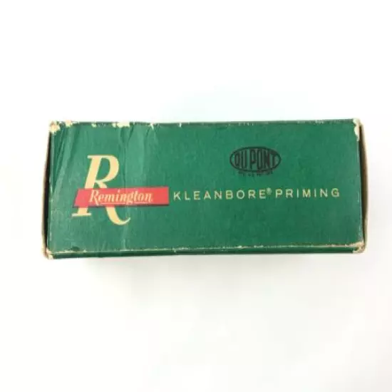 Remington .32 Long Colt EMPTY Ammo Box Green 1732 Man Cave Decor 2987-QQ