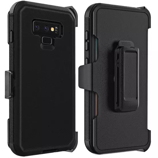 For Samsung Galaxy Note 9 Heavy Duty Shockproof Phone Case Cover / Belt Clip