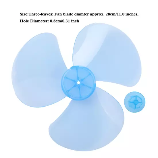 12/14/16/20 Inch Plastic Fan Blade Replacements for Standing Fan Table Fanner