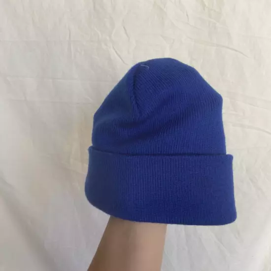 Apple Tech Company Embroidered Beanie Blue OS