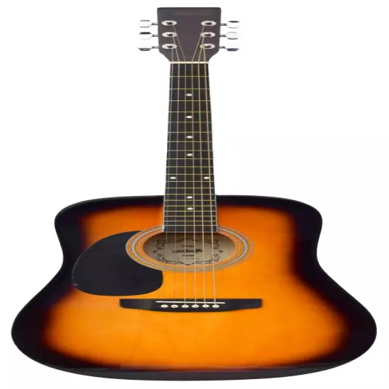 Left-Handed Acoustic Guitar Full Size 5 Colors (Setup Included, Free Ship USA)