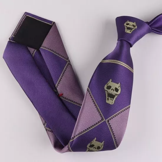 JoJo's Bizarre Adventure KILLER QUEEN Kira Yoshikage Cosplay Silk Tie Gift