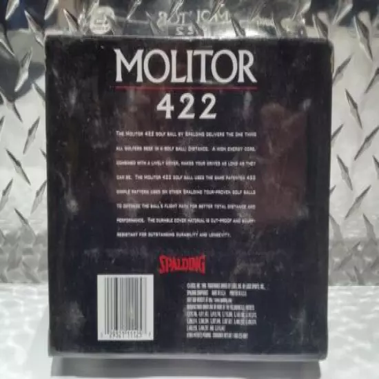 Spalding Molitor 422 Golf Balls White 15 pack from 1996