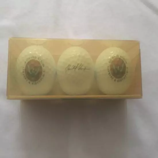 Richard Nixon Library & Birthplace #1 Spaulding Set Of 3 NEW Golf Balls Vintage!