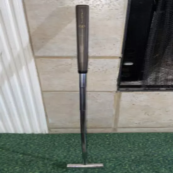 Vintage Golf Training Aid Putter - Cigar Shaped Putting Guide To Putt Better 