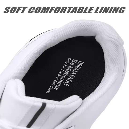 Comfortable Golf Shoes Men's Non-Slip Sneakers Waterproof Spikeless Golf Shoes