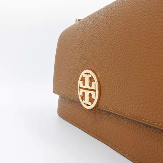 Tory Burch Miller Shoulder Bag Tiger's Eye Brown OS