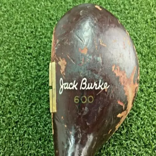 MacGregor Jack Burke 600 Persimmon 1-Wood Driver / RH / Stiff Steel ~43" /mm7046