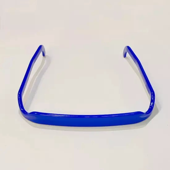 New Sunglasses Frame Shape Plastic Hairband For Women Elegant Solid Headband Hai