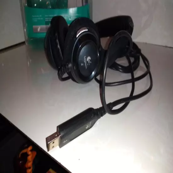 Logitech H530 Over The Head USB Headset In Open Package Tested Working